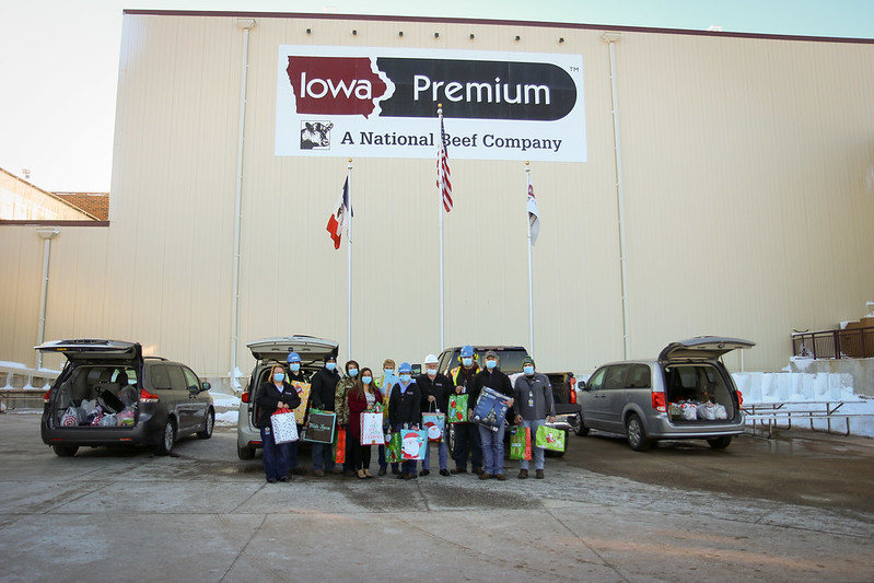 Iowa Premium participates in South Tama AdoptaFamily News, Sports
